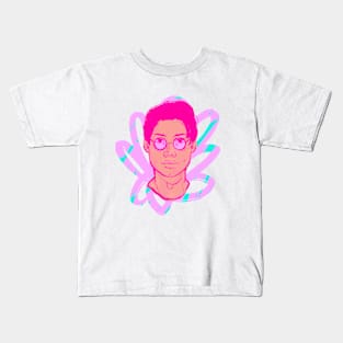 Man in glasses Kids T-Shirt